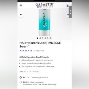 Alastin HA Immerse Serum